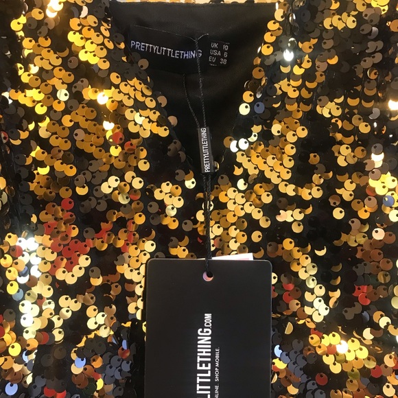 Pretty little thing sparkly dress - Picture 3 of 4